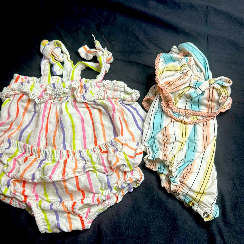 Jessica Simpson Short sets 6/9 months
